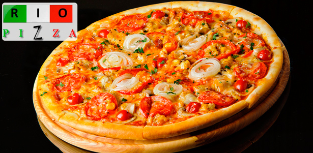 **Скидка 50%** на любую пиццу или осетинские пироги в службе доставки Rio Pizza. Великолепные блюда прямо у вас дома!. Москва - kupikupon.ru **Скидка 50%** на любую пиццу или осетинские пироги в службе доставки Rio Pizza. Великолепные блюда прямо у вас дома!