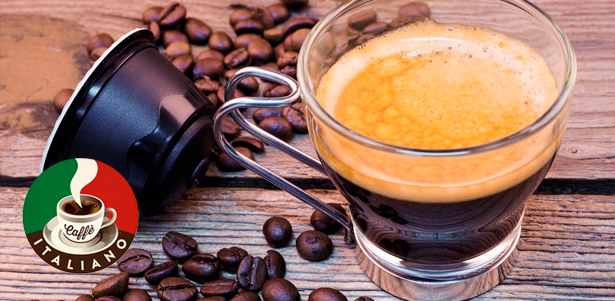 До 1000 капсул для кофемашин Nespresso или зерновой кофе серии Classic Collection или Aroma Collection в интернет-магазине Caffe Italiano. **Скидка до 62%**
. Котельники - kupikupon.ru До 1000 капсул для кофемашин Nespresso или зерновой кофе серии Classic Collection или Aroma Collection в интернет-магазине Caffe Italiano. **Скидка до 62%**