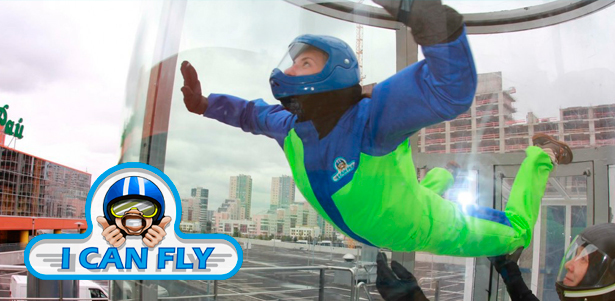 5 минут полета в аэротрубе + инструктаж и экипировка в комплексе I Can Fly в ТЦ «Авиапарк». **Скидка 50%**. Москва - kupikupon.ru 5 минут полета в аэротрубе + инструктаж и экипировка в комплексе I Can Fly в ТЦ «Авиапарк». **Скидка 50%**