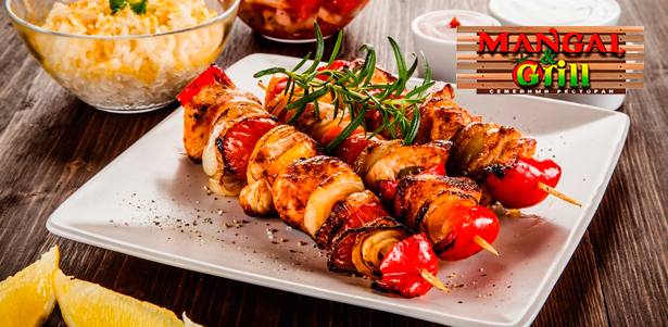 **Скидка 30%** на все меню кухни и **скидка 50%** на напитки в ресторане Mangal & Grill. Санкт-Петербург - kupikupon.ru **Скидка 30%** на все меню кухни и **скидка 50%** на напитки в ресторане Mangal & Grill