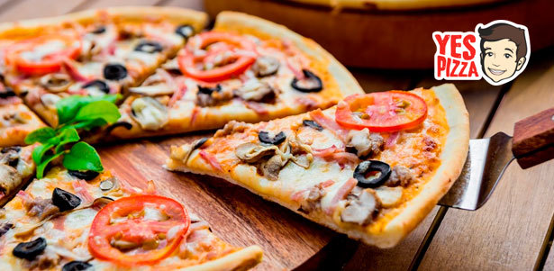 Любая пицца диаметром 38 см от сети ресторанов YesPizza: «Итальяно», «Пепперони», «Чикен Ранч», «Грибная», «Три сыра» и не только! **Скидка 50%**. Астрахань - kupikupon.ru Любая пицца диаметром 38 см от сети ресторанов YesPizza: «Итальяно», «Пепперони», «Чикен Ранч», «Грибная», «Три сыра» и не только! **Скидка 50%**