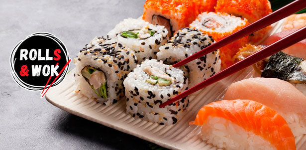 Сеты роллов на выбор от службы доставки Rolls & Wok: 40, 48, 62, 88 или 96 роллов! **Скидка 50%**. Ростов-на-Дону - kupikupon.ru Сеты роллов на выбор от службы доставки Rolls & Wok: 40, 48, 62, 88 или 96 роллов! **Скидка 50%**