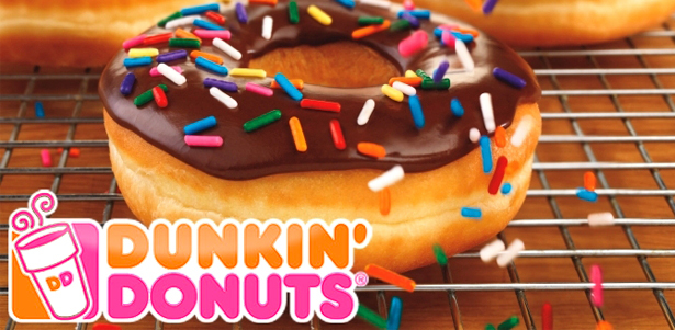 Пончики и напитки **со скидкой 50%** в сети Dunkin Donuts. Казань - kupikupon.ru Пончики и напитки **со скидкой 50%** в сети Dunkin Donuts