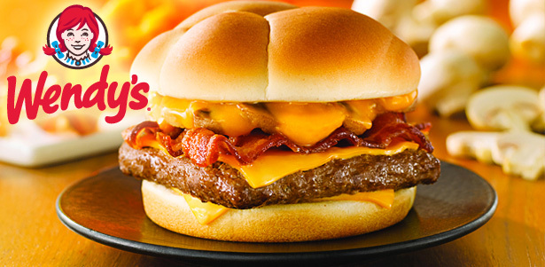 Любой из 4 обедов в сети ресторанов быстрого обслуживания Wendy's. Грибной бургер, Чизбургер Делюкс, Чизбургер Бекон, Чикен Хоумстайл, Картофель фри и напитки на выбор. **Скидка 50%** . Москва - kupikupon.ru Любой из 4 обедов в сети ресторанов быстрого обслуживания Wendy's. Грибной бургер, Чизбургер Делюкс, Чизбургер Бекон, Чикен Хоумстайл, Картофель фри и напитки на выбор. **Скидка 50%**