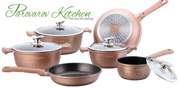 Посуда Royalty Line Switzerland от интернет-магазина Parovarov Kitchen: гранитная, керамическая, литая с мраморным покрытием. **Скидка 81%**. Москва - kupikupon.ru Посуда Royalty Line Switzerland от интернет-магазина Parovarov Kitchen: гранитная, керамическая, литая с мраморным покрытием. **Скидка 81%**