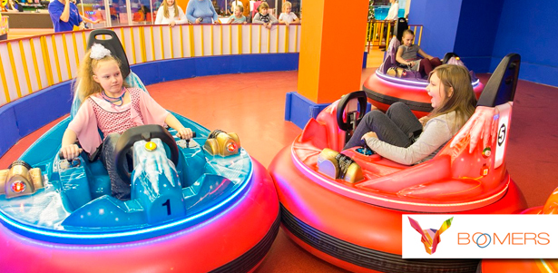Игровые карты на посещение аттракционов в зимние каникулы в развлекательном центре Boomers. **Скидка 75%**