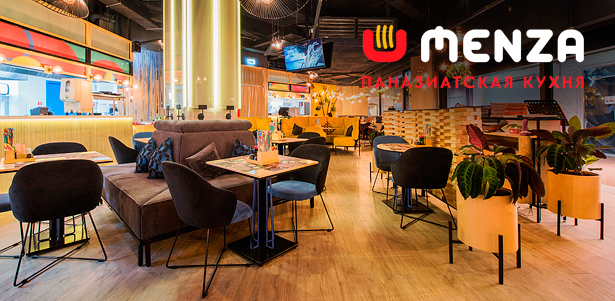 Меню в «MENZA кафе» по 5 адресам: лапша, суши, роллы, бургеры и многое другое **со скидкой 50%**