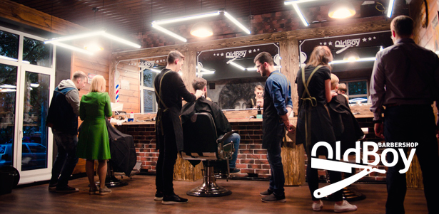 Мужская или детская стрижка, коррекция бороды в барбершопе OldBoy в Перово. **Скидка 50%**