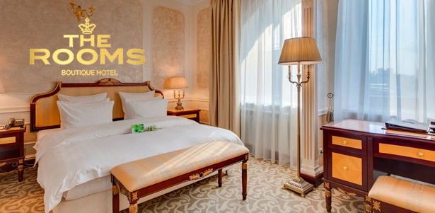 **Скидка 40%** на проживание для одного или двоих в номерах повышенной комфортности с изысканными завтраками в The Rooms Boutique Hotel 5* в самом центре Москвы!