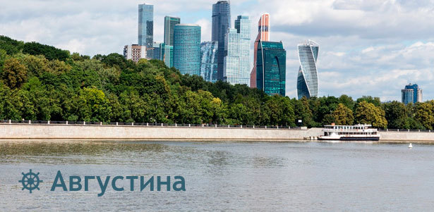 Круиз «Вечерняя Москва» с ужином, живой музыкой, саксофоном, видом на Кремль и Парящий мост на люкс-теплоходе «Соболь» от судоходной компании «Августина». **Скидка 50%**