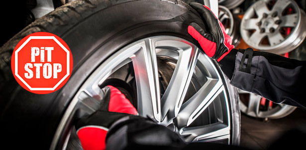 Шиномонтаж четырех колес от R13 до R19 и сезонное хранение шин в сети шиномонтажей Pit-Stop. **Скидка до 45%**