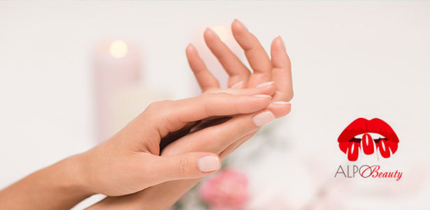 Классический или комбинированный маникюр и педикюр с покрытием гель-лаком и архитектура бровей в студии маникюра Alpo Beauty. **Скидка до 62%**