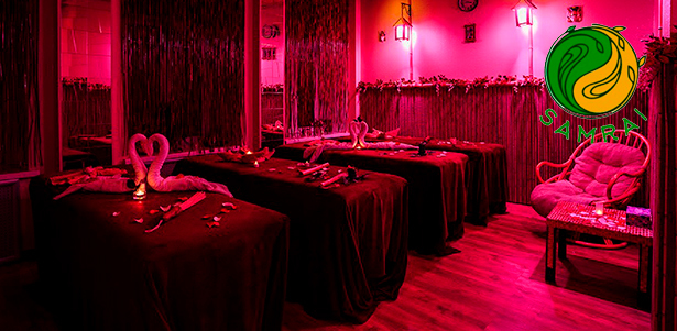 Классический, расслабляющий, тайский ойл-массаж, массаж спины или ног, а также спа-программы с пилингом, обертыванием, распариванием в кедровой бочке и не только в салоне «Самрай». **Скидка до 80%**