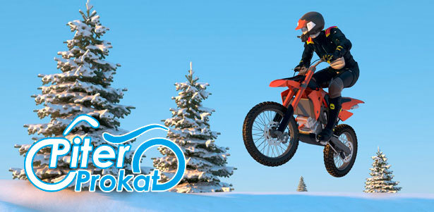 **Скидка до 59%** на катание на питбайке или кроссовом эндуро-мотоцикле для одного или двоих от компании PiterProkat