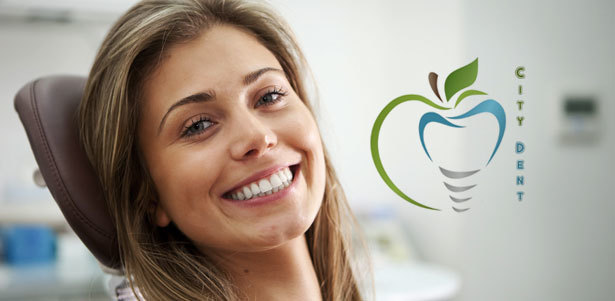 Гигиена полости рта, лечение кариеса с установкой светоотверждаемой пломбы в стоматологии City Dent. **Скидка до 82%**