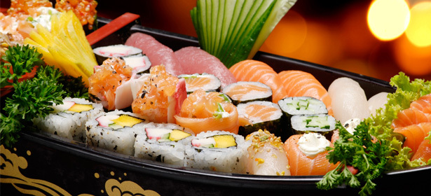 Скидка 55% на все роллы и суши + скидка 30% на пиццу и скидка 20% на салаты от суши-бара Sky Fish. Истинный вкус удовольствия! 