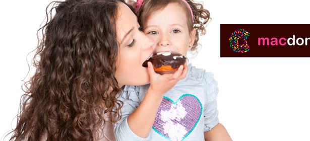 Вкусные пончики от компании MacDonuts (миндаль, кокос, фундук, тертый шоколад): ассорти по 9, 16, 25 и 50 штук, доставка. **Скидка до 58%** 