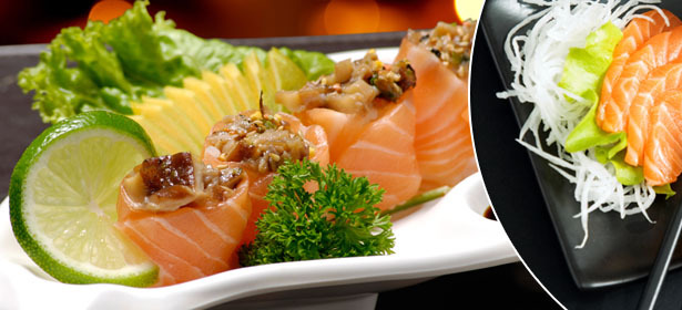 **Скидка 50%** на все японское меню и **скидка 30%** на безалкогольные напитки в суши-баре «Ямамото» и ресторан-баре SNOB