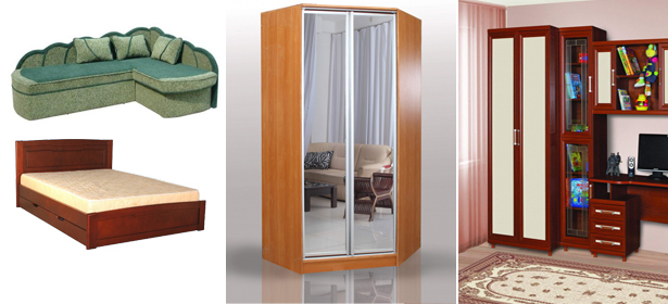 Весь ассортимент мебели от интернет-магазина Mebgamma.ru: шкафы-купе, стенки, прихожие, спальни, кухни, диваны, столы и многое другое **со скидкой 40%** + бесплатная доставка по Москве!