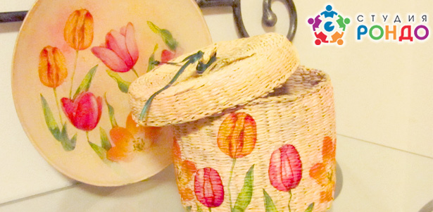 Мастер-классы по декупажу, мыловарению, валянию шерсти, росписи стекла в студии «Рондо». «Валяние шерсти. Бусы, цветы, броши», «Техника объемного декупажа», «Каркасная кукла из паперклея» и не только! **Скидка до 60%**