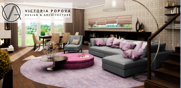 Сертификаты на разработку дизайн-проекта помещения площадью до 110 кв. м. от студии дизайна Виктории Поповой.  **Скидка до 62%**
